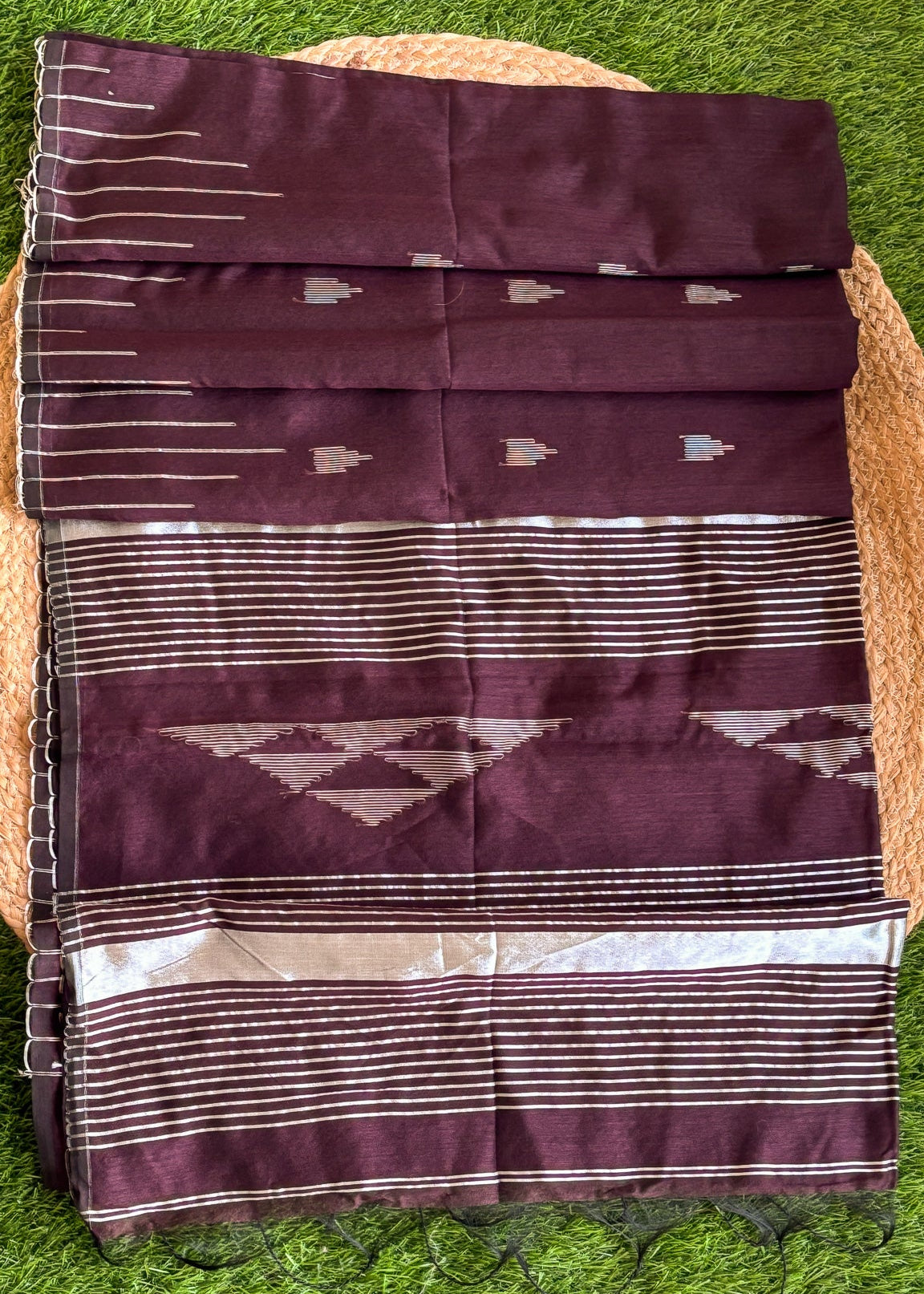 Chandrika Stripes - Mulberry Gleam