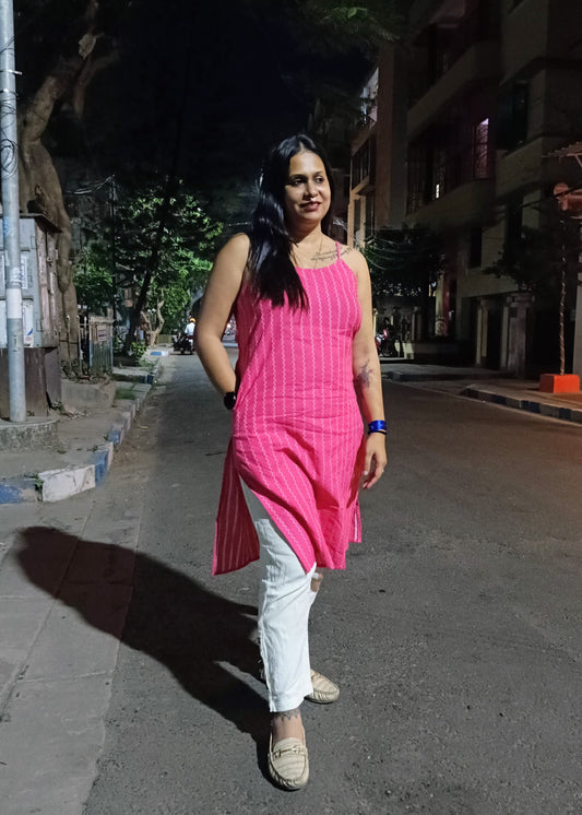 Gulbano Noodle Strap Kurti