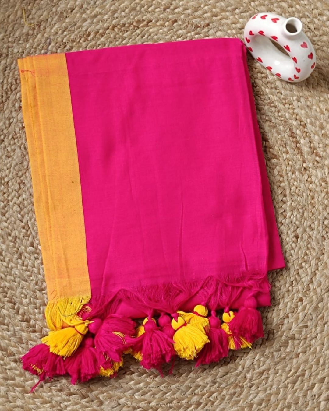 Inchi Border Big Pompom