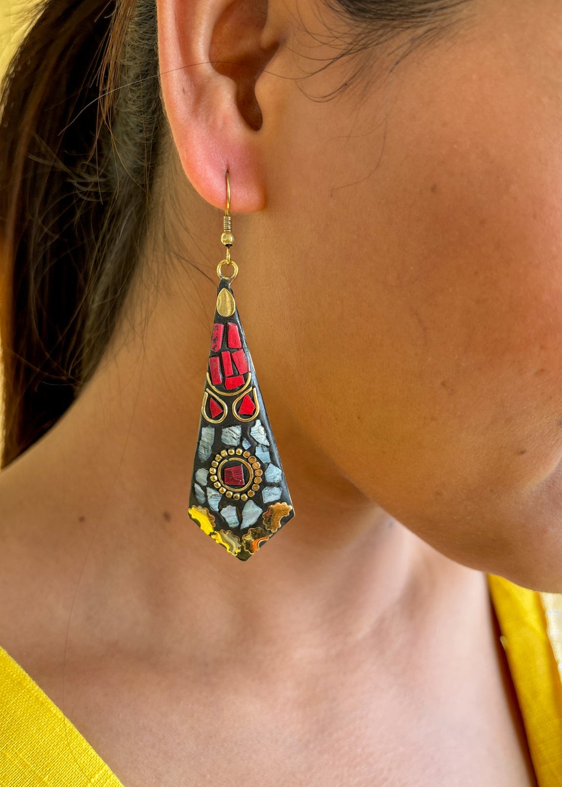 Rang-e-Safar Afghani Earring
