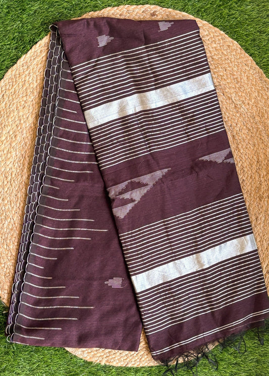 Chandrika Stripes - Mulberry Gleam