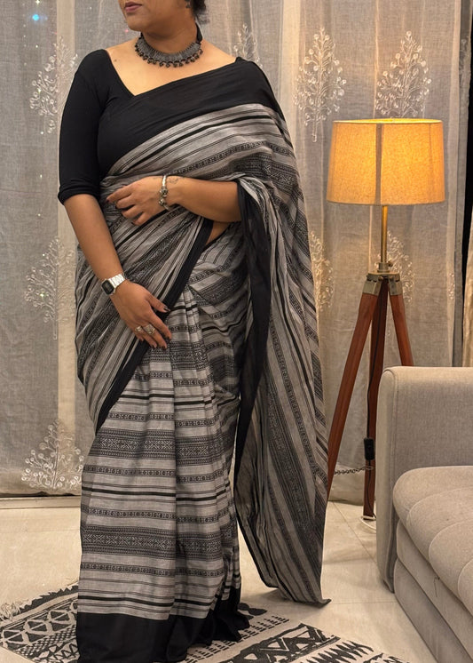 Gray & Black Dhonekhali
