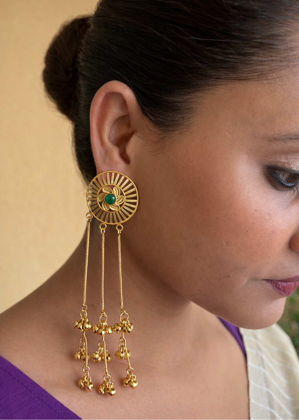 Zarafshan Noor – Kashmiri Jhumki Drops