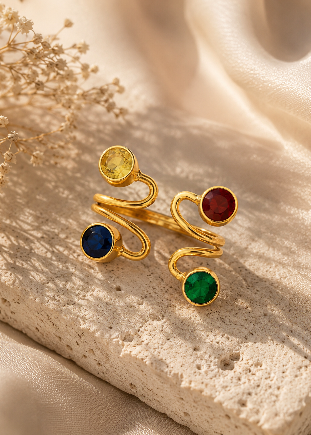 Serpentina Gem Ring