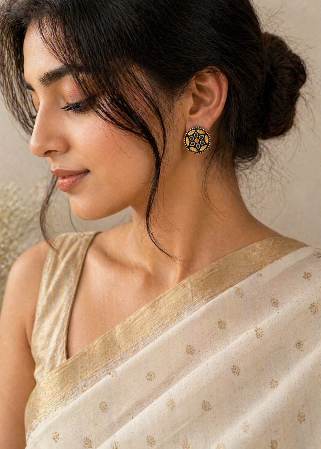Zarmina Afghani Studs