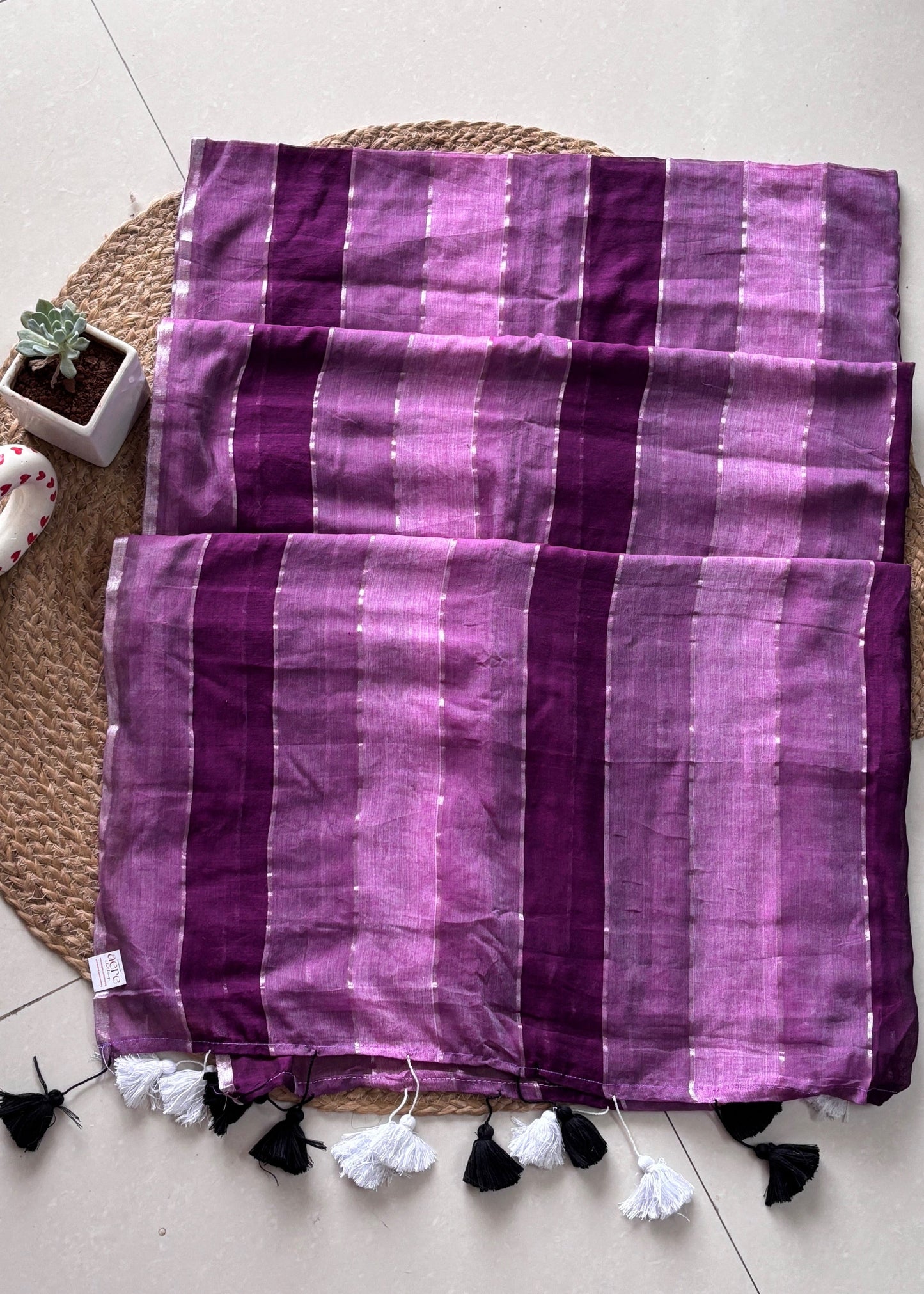 Neelanjana Mul Cotton Saree