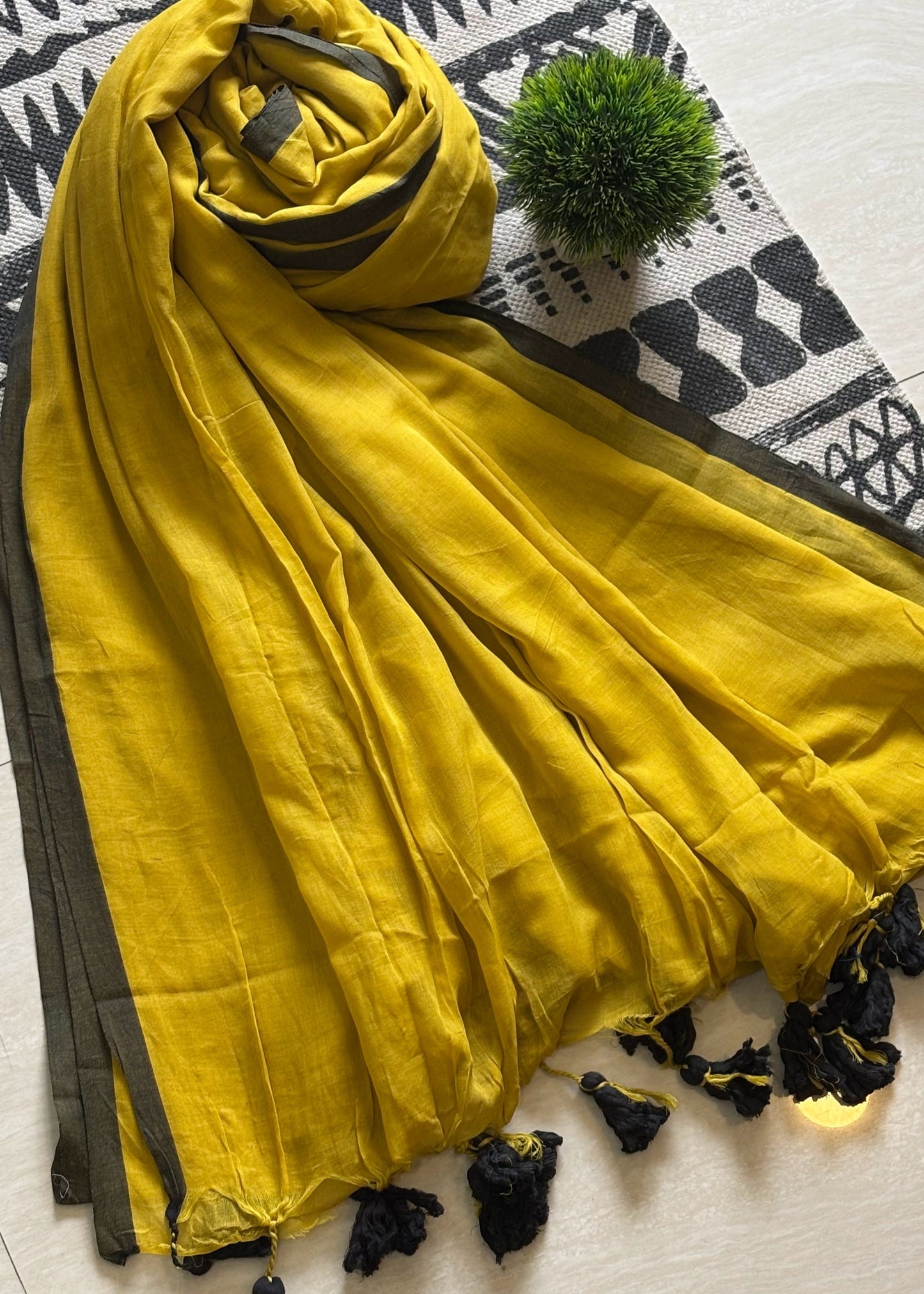 Inch Border Mul Cotton