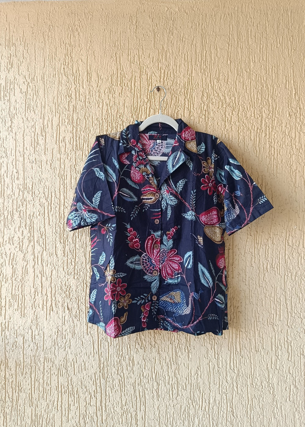 Baagheecha Cotton Cuban Collar Shirt