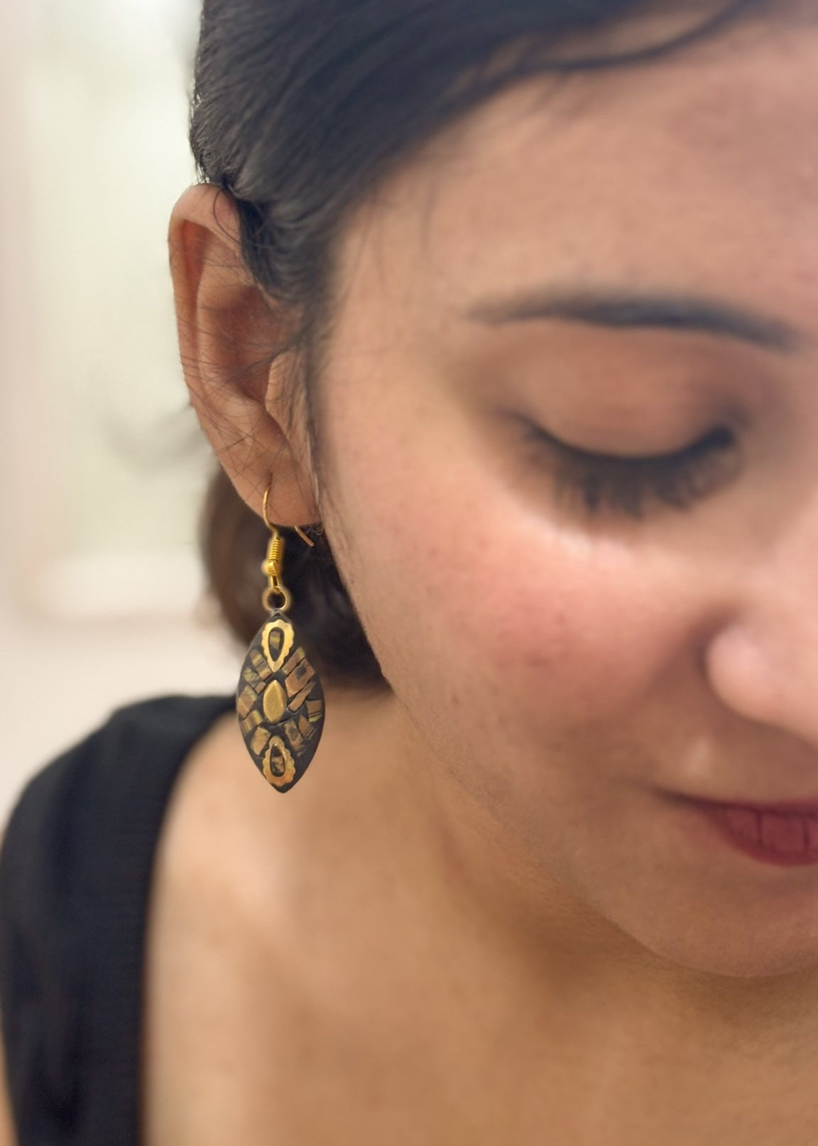 Zarqā Marquise Afghani Earring