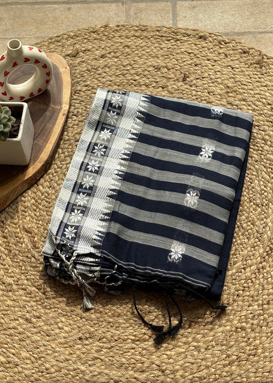 Iravati Handloom Dark Blue