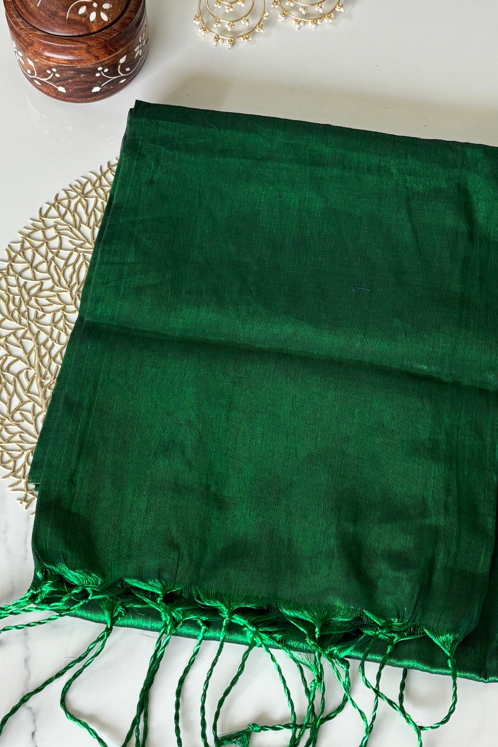 Raga Tissue - Dark Green