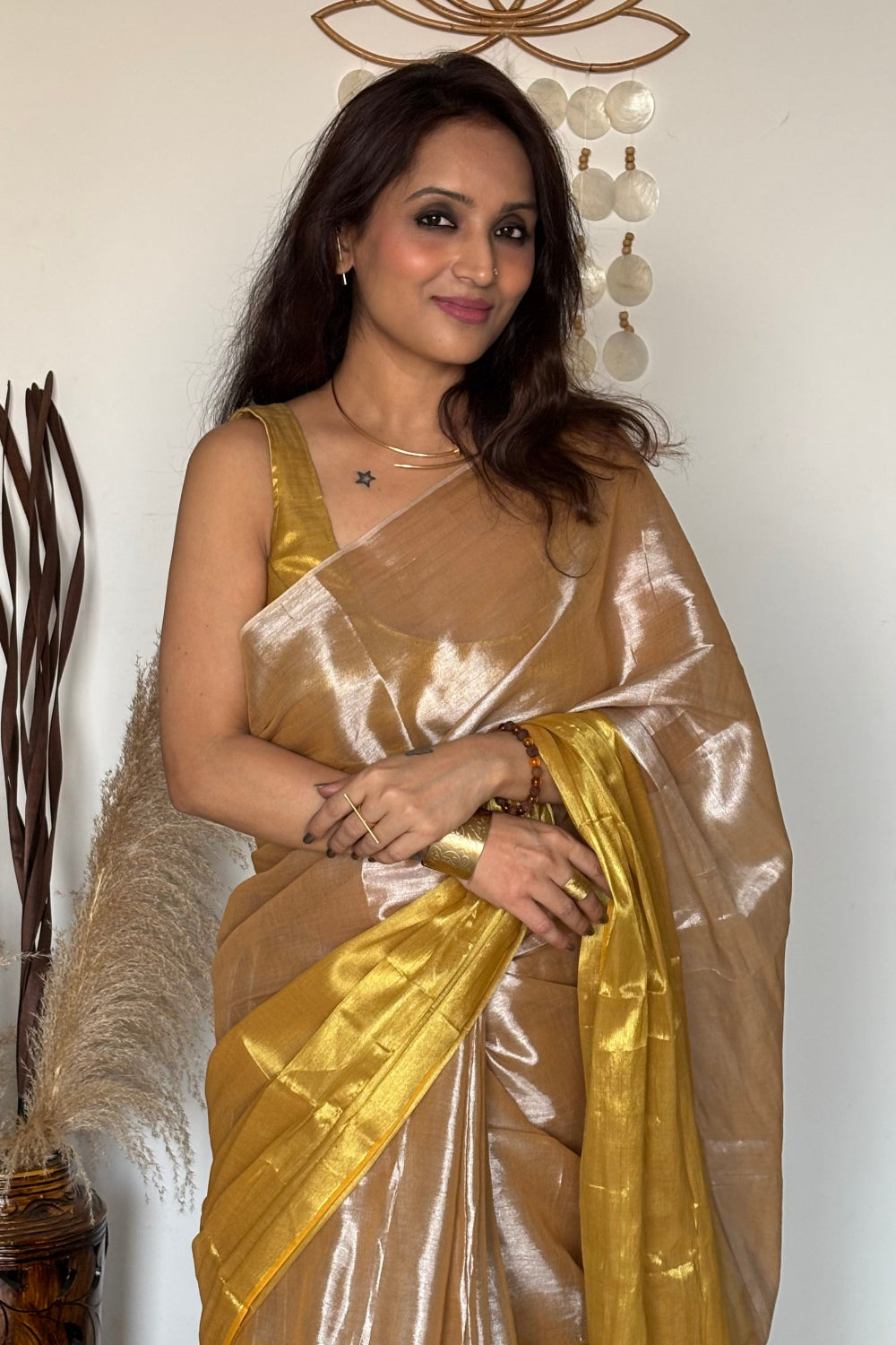 Raga Tissue - Golden Half & Half