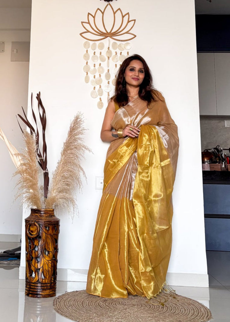 Raga Tissue - Golden Half & Half