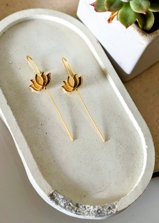 Kusum Handmade Brass Ear Pin