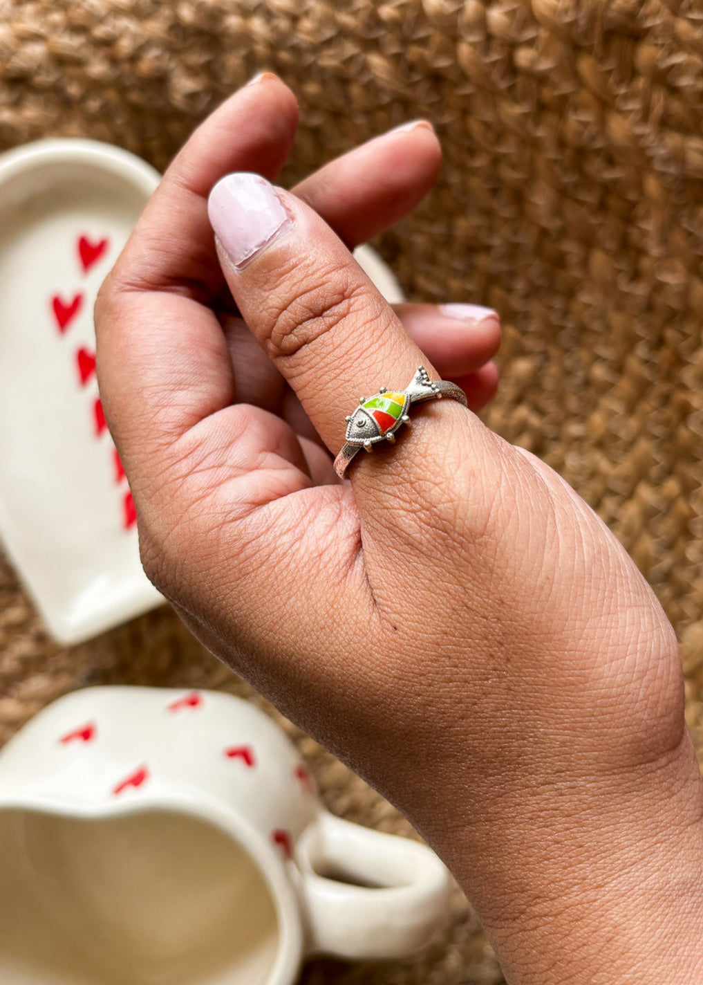 Matsya Mosaic Ring