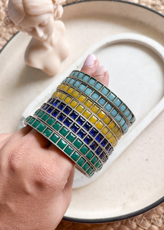 Rangtara Mosaic Bangles
