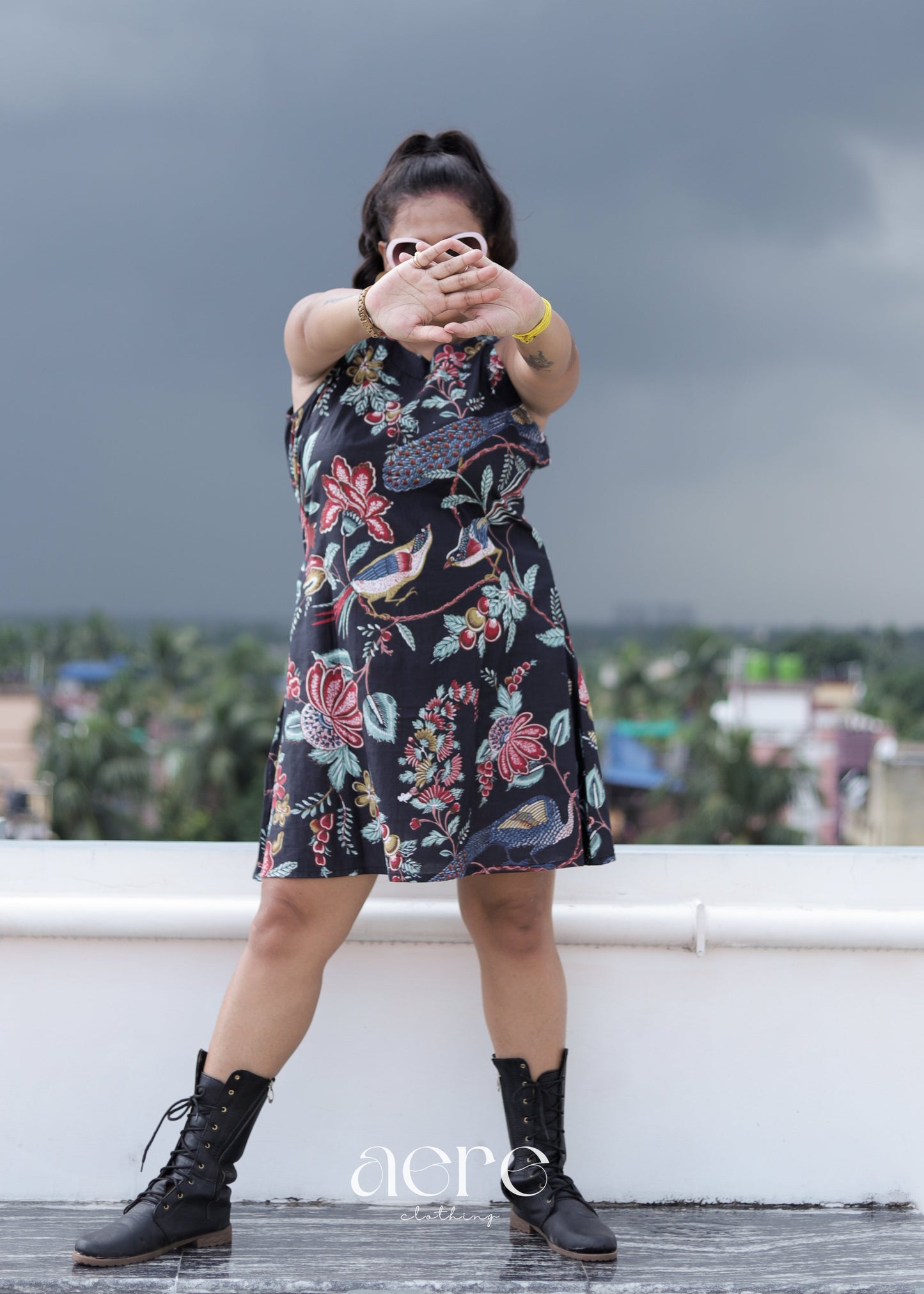 Baagheecha Halter Neck Dress