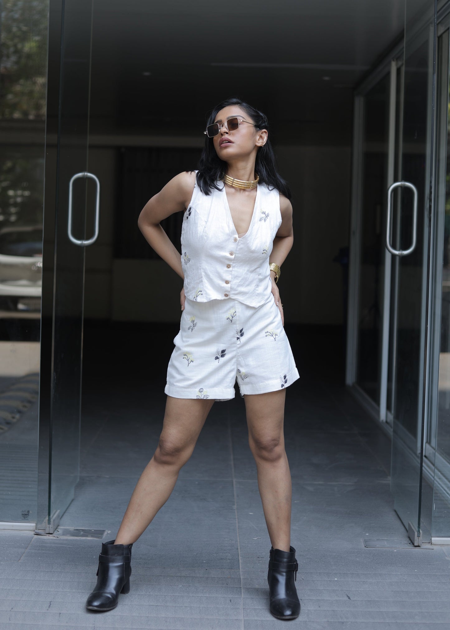 Vest & Petal Co Ord