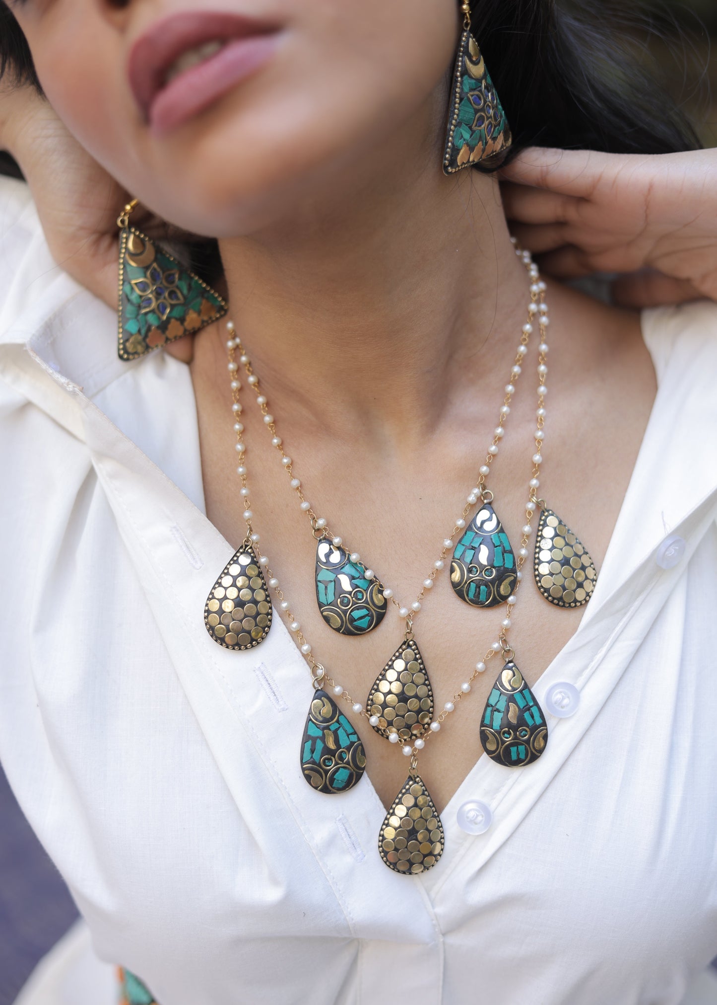 Noorjahan Afghani Neckpiece