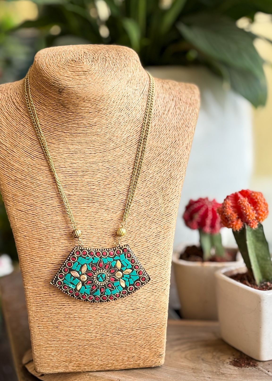 Noor Mosaic Neckpiec