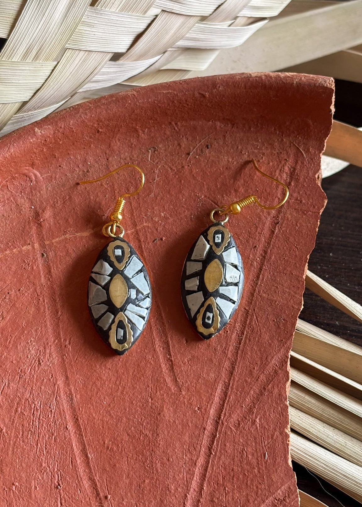 Zarqā Marquise Afghani Earring