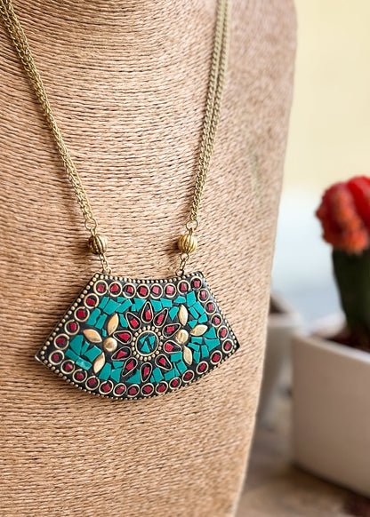 Noor Mosaic Neckpiec