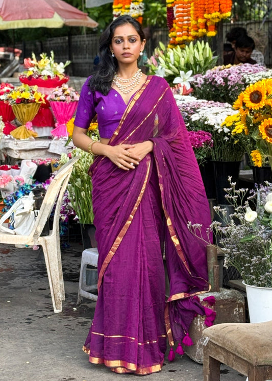Deepanjali Mul Cotton Saree