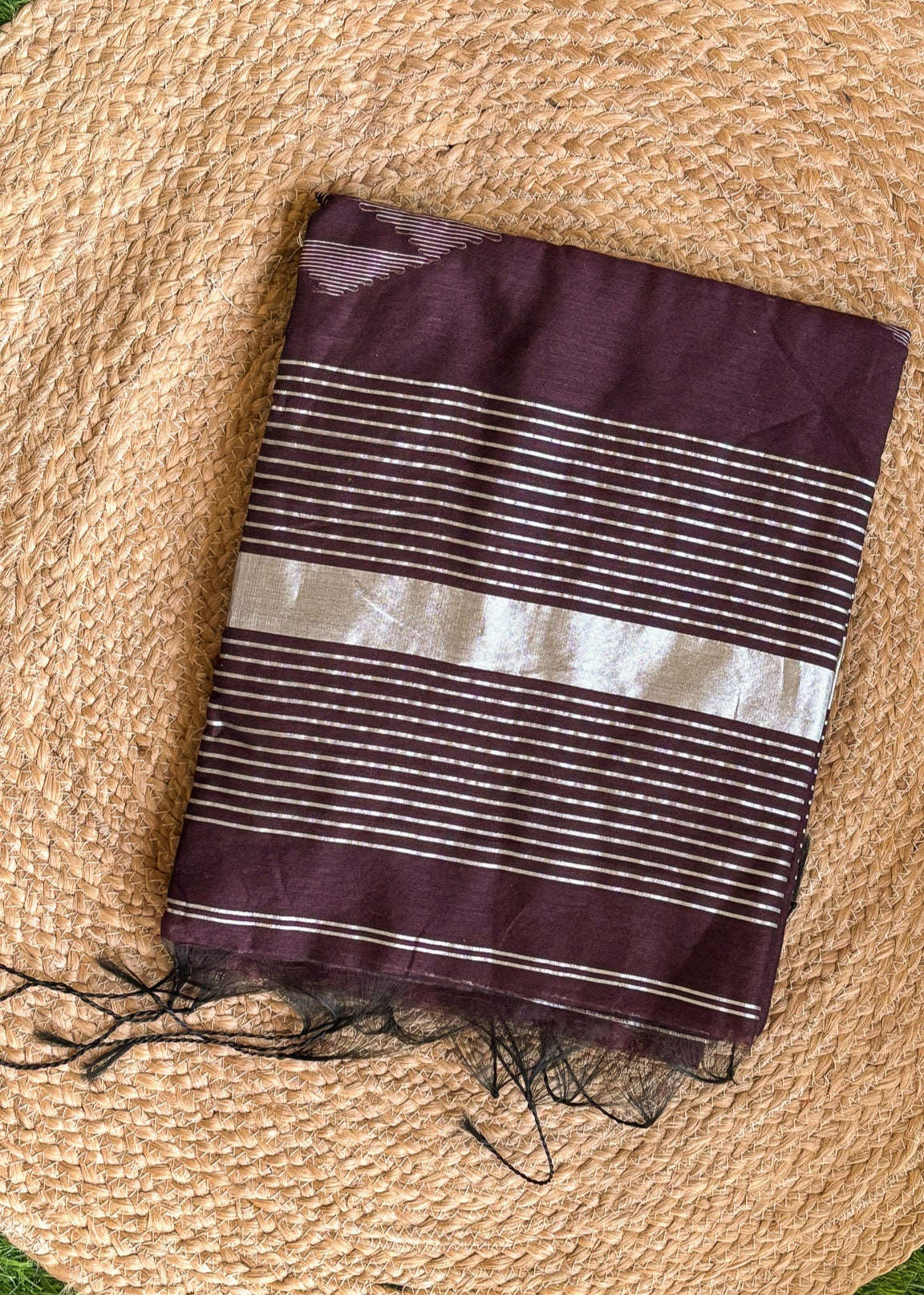 Chandrika Stripes - Mulberry Gleam