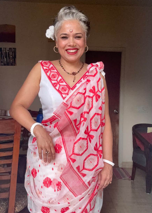 Rongon Rekha Jamdani