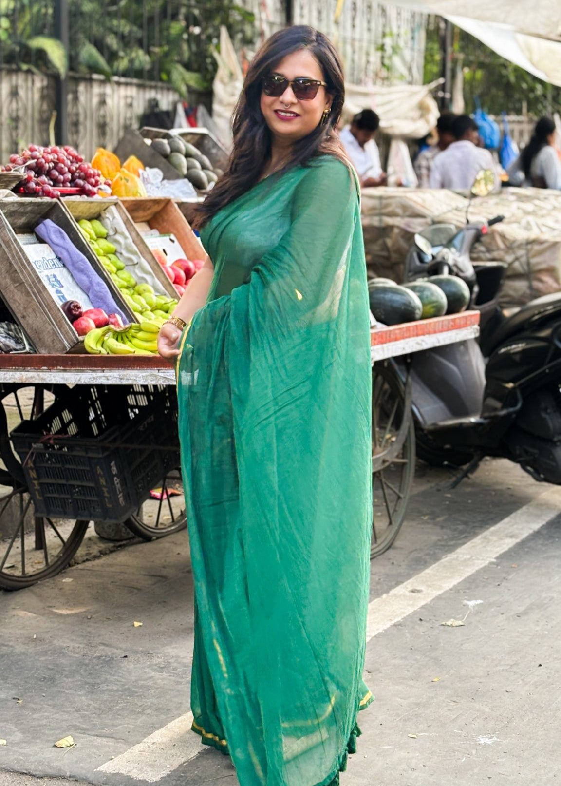 Harini Mul Cotton Saree