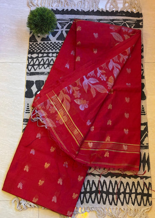 Red Bee Cotton Silk