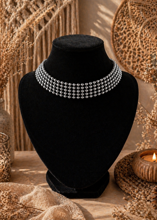 Chandrika Mesh Choker
