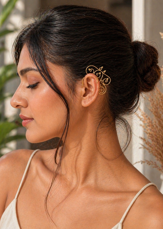 Sunehri Vines Ear Cuff
