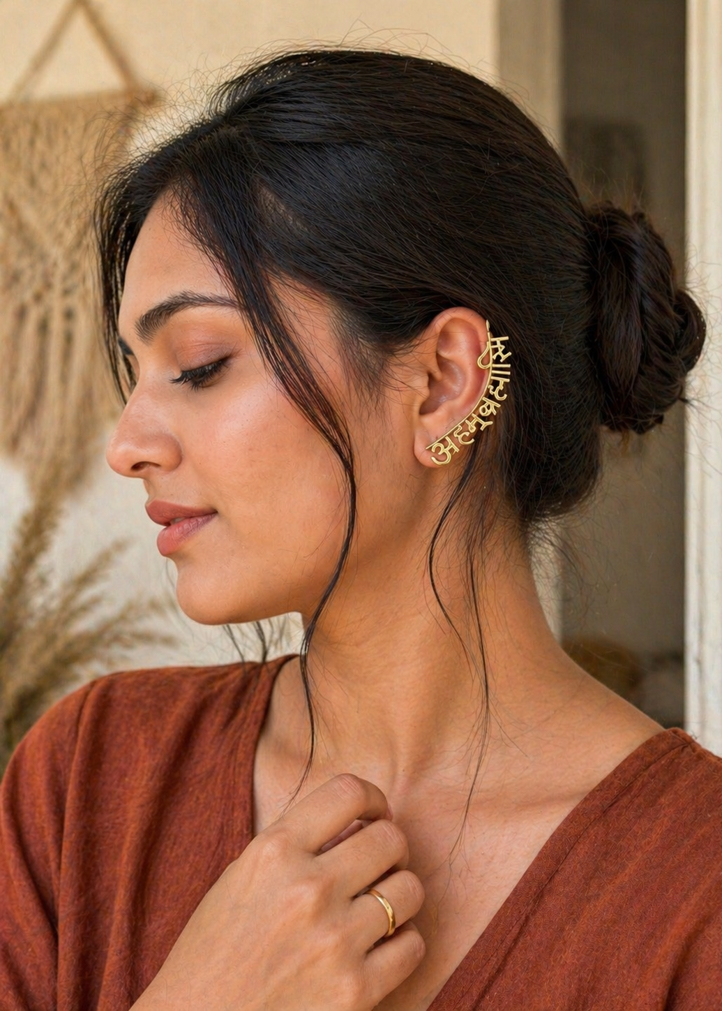 Aham Shakti Ear Cuff