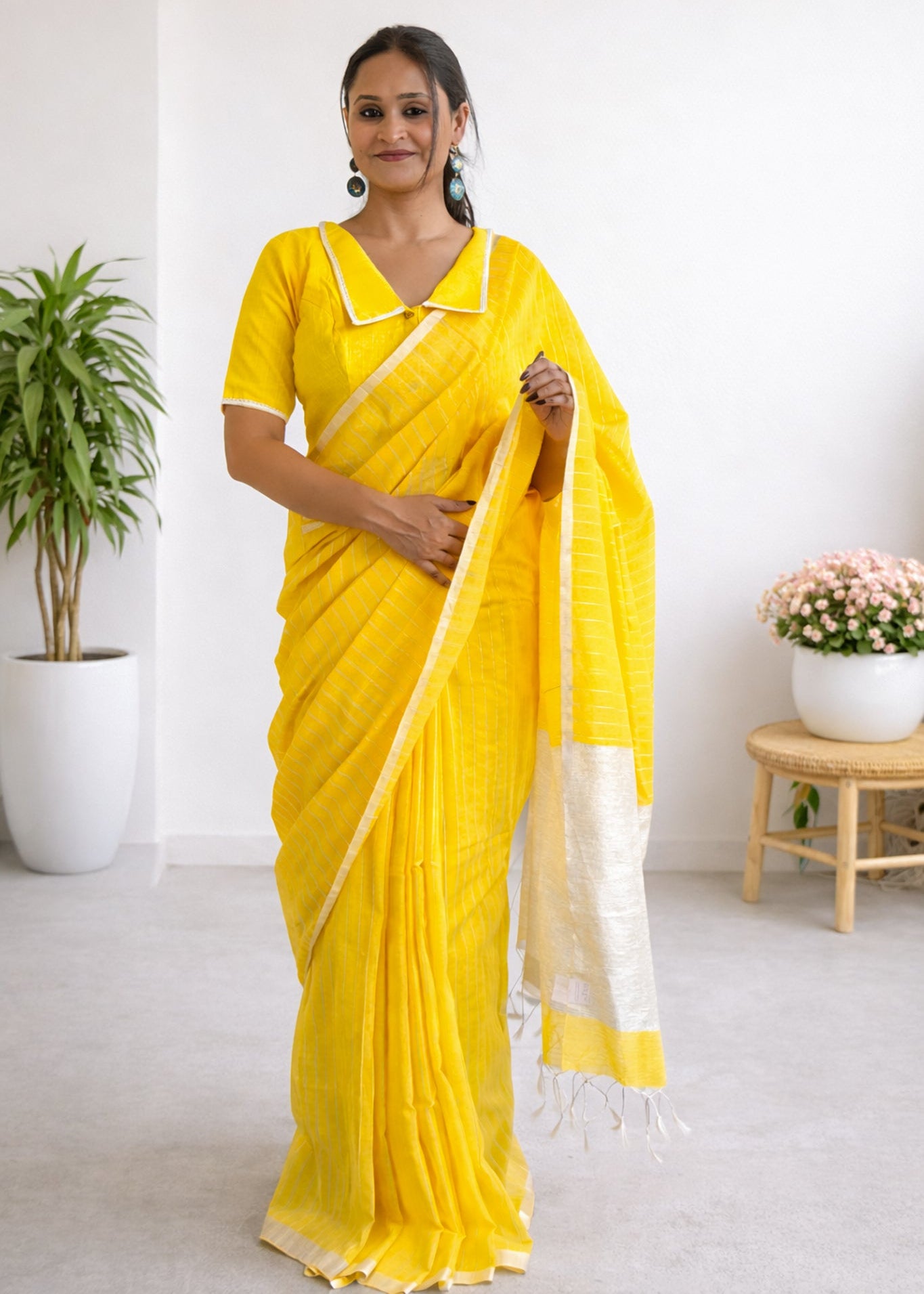 Surya Rekha Cotton Silk