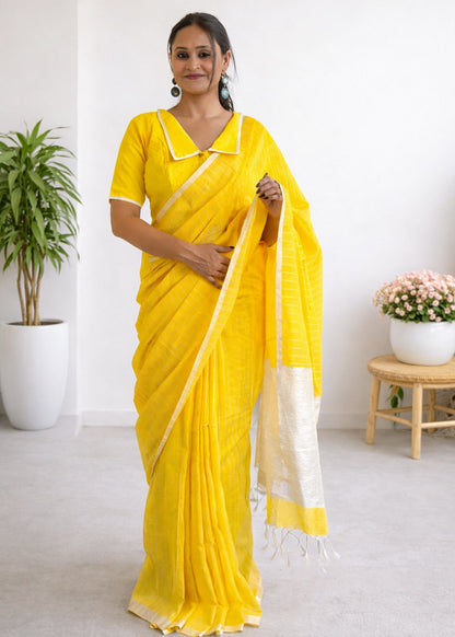 Surya Rekha Cotton Silk