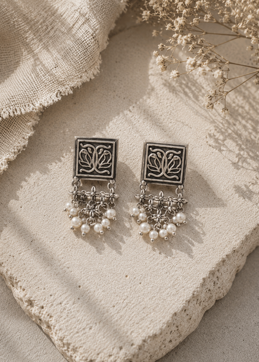 Gulnaar Pearl Drop Earrings
