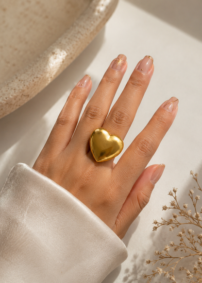 Amour Heart Ring
