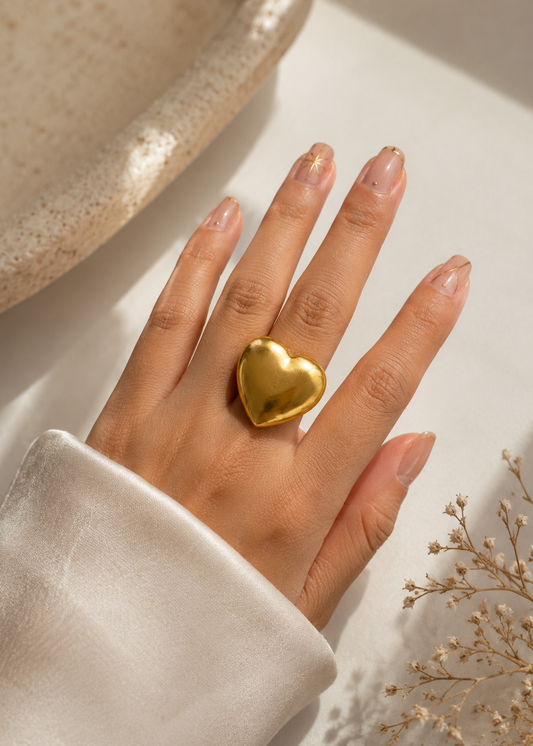 Amour Heart Ring