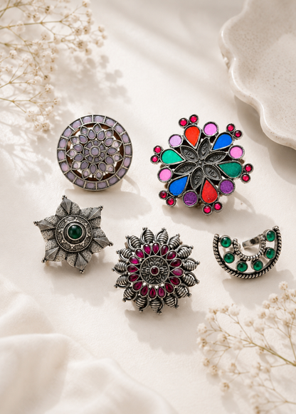 Treasure Box Rings (Single Piece Stock)