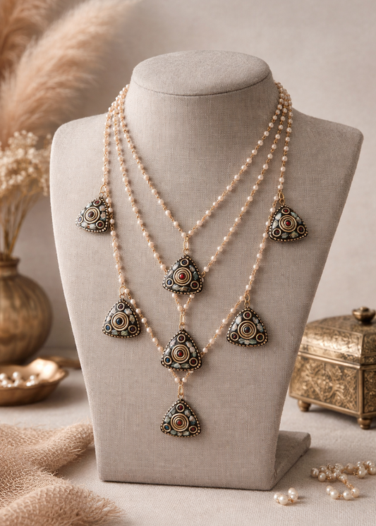 Mumtaz Afghani Neckpiece