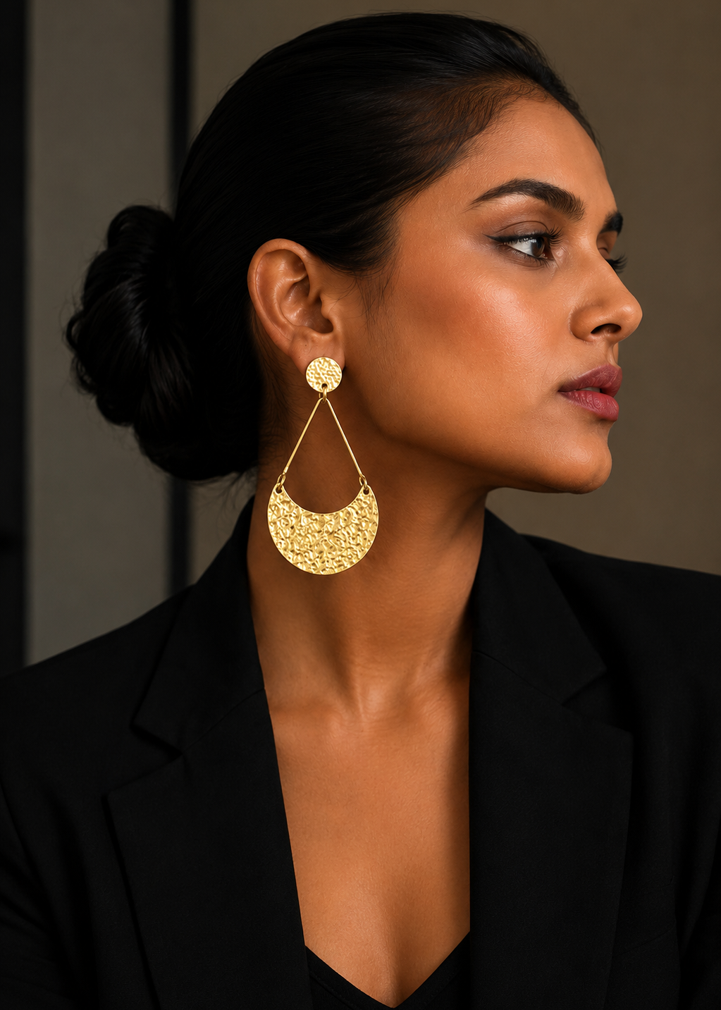 Luna Arc Earrings
