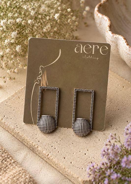 Geometry Noir Earrings
