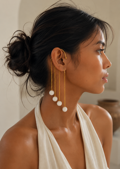 Chaand Resham Ear Cuff