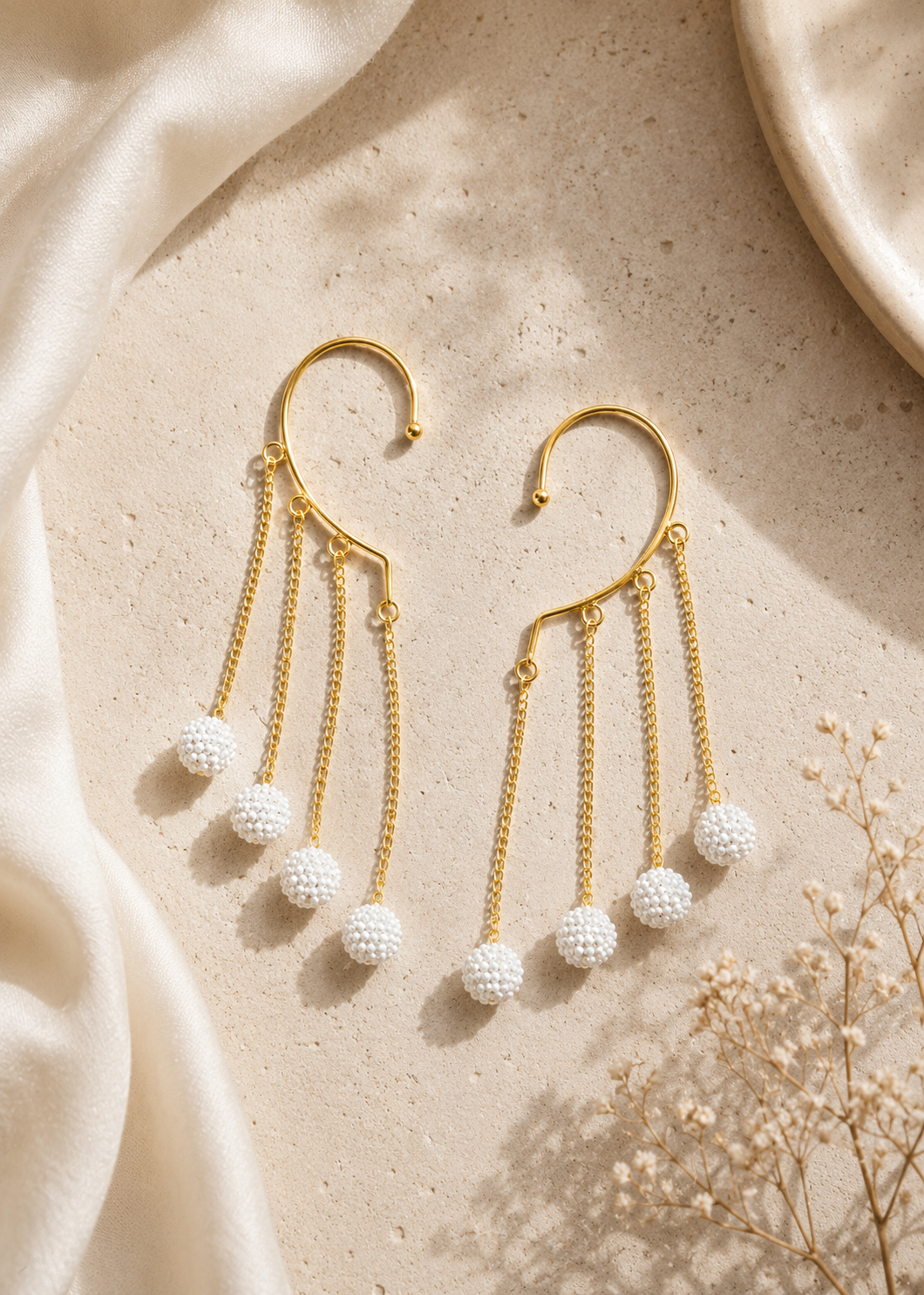 Chaand Resham Ear Cuff