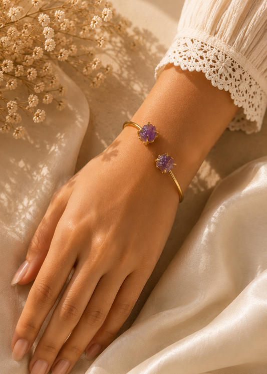 Lavender Aura Cuff