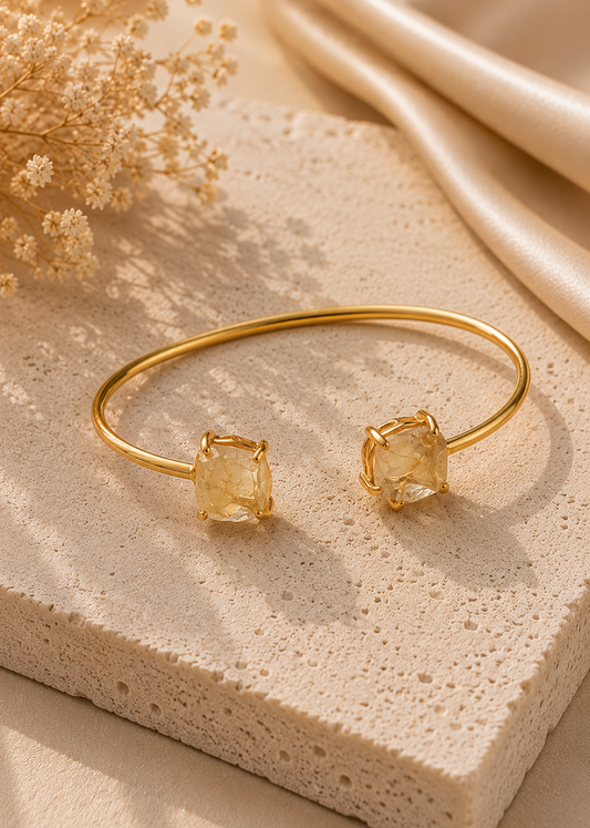 Soleil Quartz Cuff