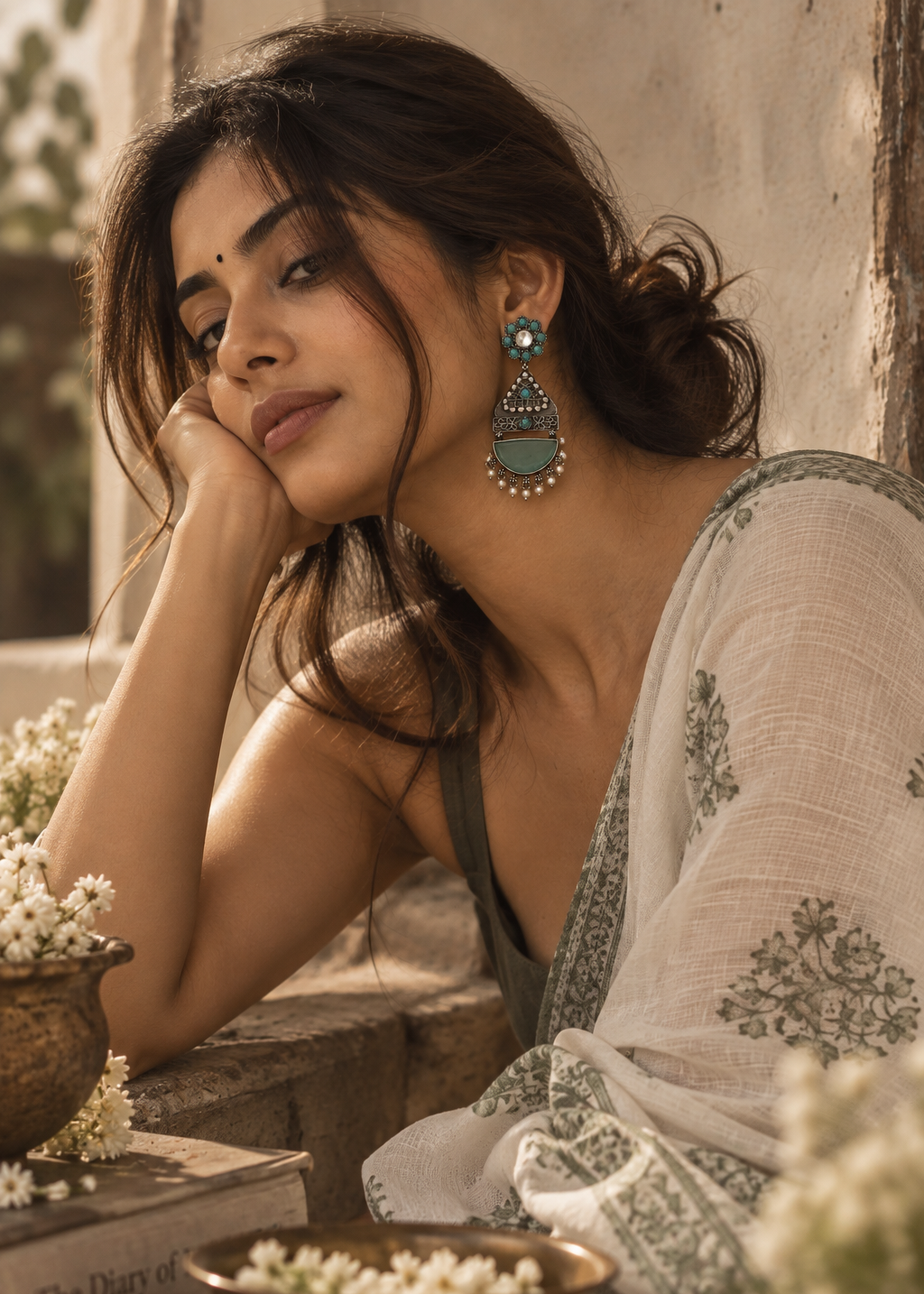 Veya Turquoise Earrings
