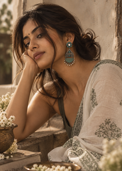 Veya Turquoise Earrings