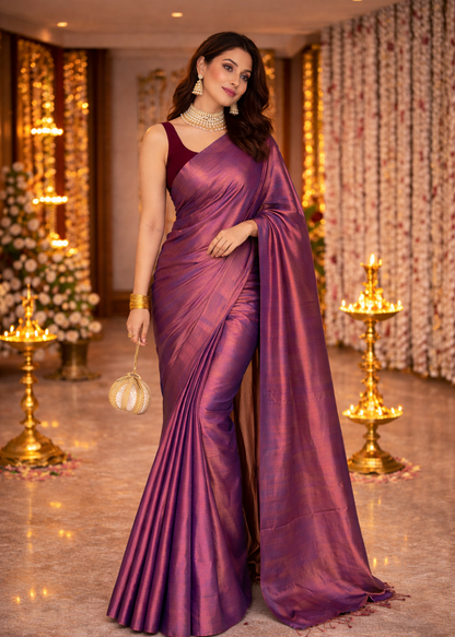 Raga Tissue - Plum Bronze